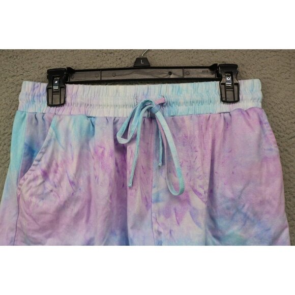 Heathmoor Women's Pajama Set-Hooded Top & Shorts-Size Large-Dolman Sleeves - Picture 10 of 12